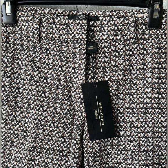 Weekend Max Mara NEW! t Stretch Trouser Size 8-NEW! Made In Italy! - Picture 6 of 16